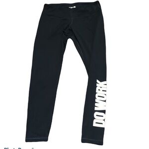 Old  Navy black active wear yoga pants Sz L